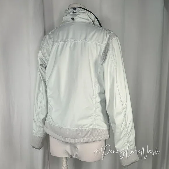 Columbia Titanium Omni-Tech Ski Jacket Medium M White - Picture 11 of 13